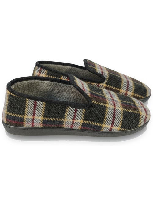 Ozabi pantoufles charentaises homme fabriquées en espagne carreaux écossais - Kiabi Ozabi pantoufles charentaises homme fabriquées en espagne carreaux écossais - Kiabi