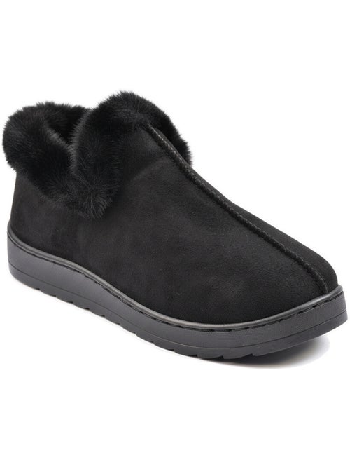 Ozabi pantoufles femme hiver scandinave, montantes cheville, semelle crantée - Kiabi Ozabi pantoufles femme hiver scandinave, montantes cheville, semelle crantée - Kiabi