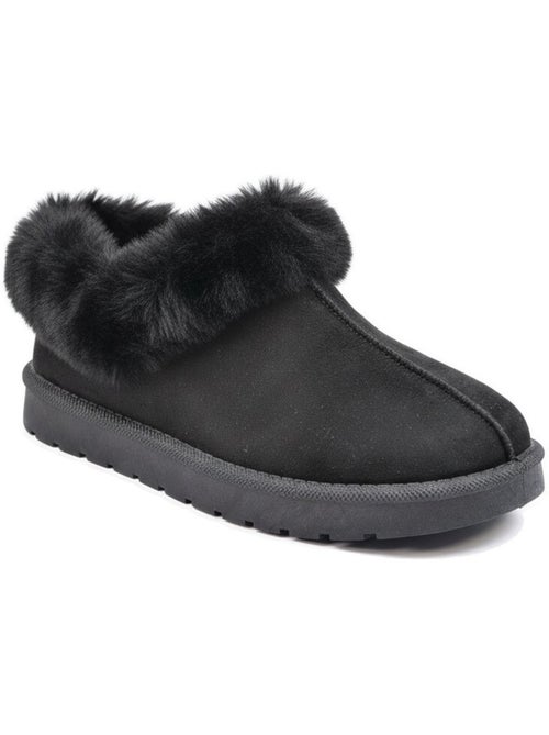 Ozabi pantoufles femme hiver scandinave, semelle crantée intérieur extérieur - Kiabi Ozabi pantoufles femme hiver scandinave, semelle crantée intérieur extérieur - Kiabi