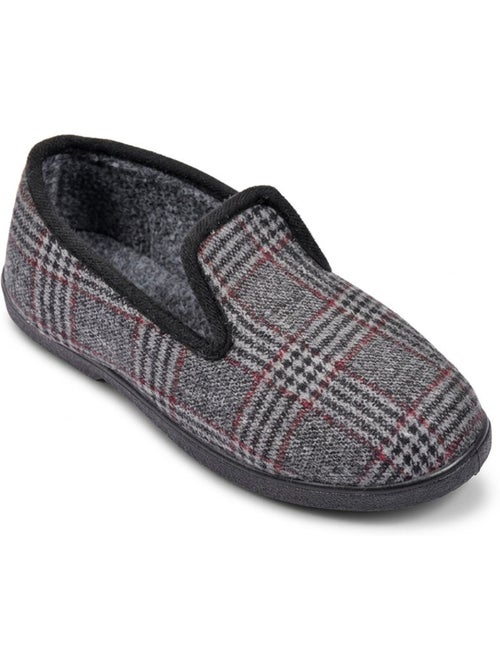 Ozabi pantoufles homme charentaises chaudes antidérapantes - Kiabi Ozabi pantoufles homme charentaises chaudes antidérapantes - Kiabi