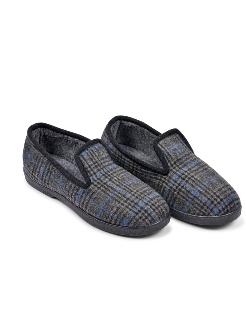 Ozabi pantoufles homme charentaises chaudes antidérapantes Noir - Kiabi