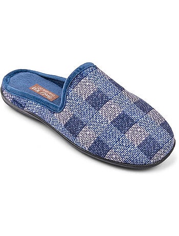 OZABI Pantoufles Homme Mule Chaudes Antiderapantes Confort