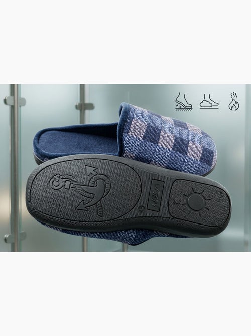 OZABI Pantoufles Homme Mule Chaudes Antiderapantes Confort - Kiabi OZABI Pantoufles Homme Mule Chaudes Antiderapantes Confort - Kiabi