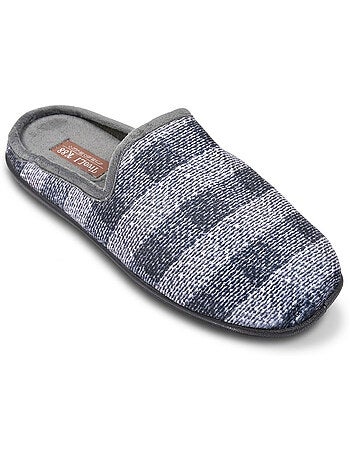OZABI Pantoufles Homme Mule Chaudes Antiderapantes Confort