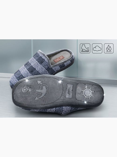 OZABI Pantoufles Homme Mule Chaudes Antiderapantes Confort - Kiabi OZABI Pantoufles Homme Mule Chaudes Antiderapantes Confort - Kiabi