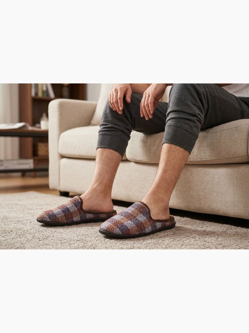OZABI Pantoufles Homme Mule Chaudes Antiderapantes Confort - Kiabi OZABI Pantoufles Homme Mule Chaudes Antiderapantes Confort - Kiabi