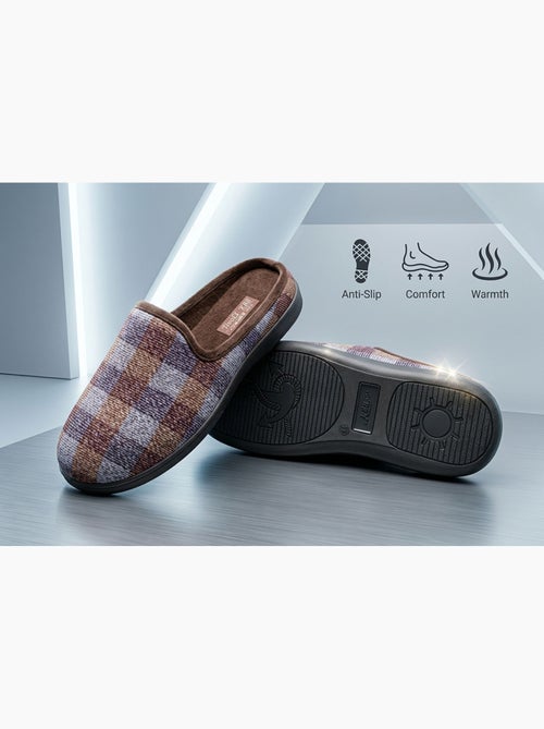 OZABI Pantoufles Homme Mule Chaudes Antiderapantes Confort - Kiabi OZABI Pantoufles Homme Mule Chaudes Antiderapantes Confort - Kiabi