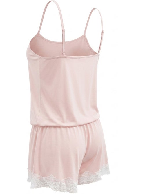 OZABI Pyjama Femme Viscose Débardeur Col V Dentelle Toucher Doux - Kiabi OZABI Pyjama Femme Viscose Débardeur Col V Dentelle Toucher Doux - Kiabi
