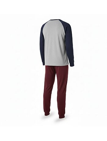 Ozabi pyjama homme doublé polaire broderie new york city