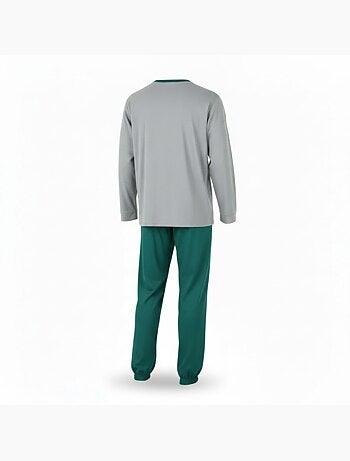 Ozabi pyjama homme doublé polaire écusson brodé
