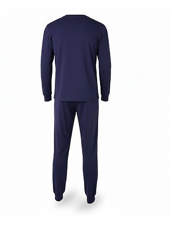 Ozabi pyjama homme doublé polaire print brodé