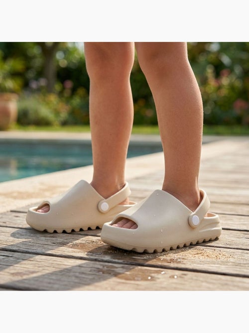 Ozabi sabot claquette enfant eva - bout ouvert - lanière amovible - Kiabi