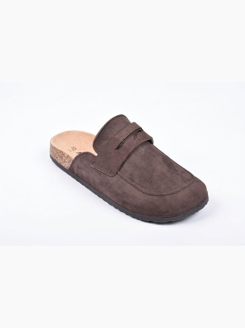 Ozabi sabots homme mule fermée confort nubuck - Kiabi