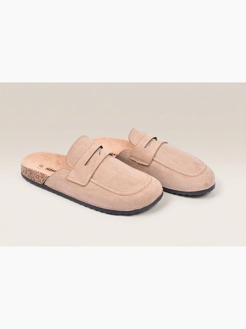 Ozabi sabots homme mule fermée confort nubuck - Kiabi