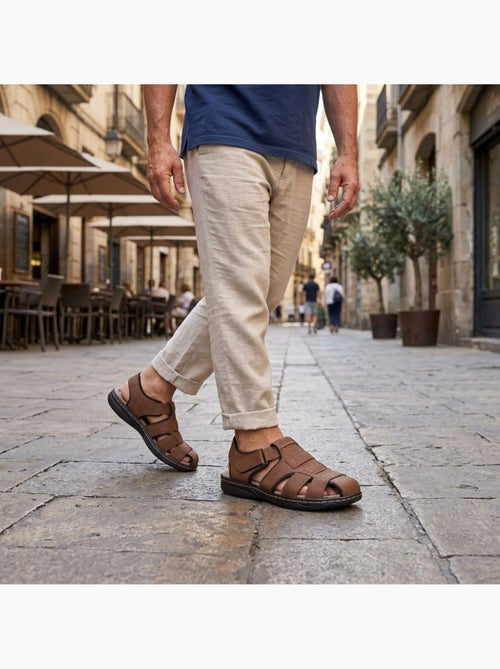 OZABI Sandales fermees homme confort ete aerées - Kiabi