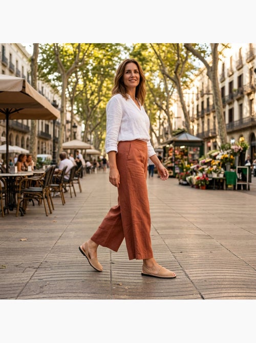 Ozabi sandales menorquines cuir véritable espagne - Kiabi Ozabi sandales menorquines cuir véritable espagne - Kiabi
