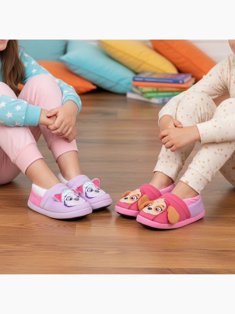 OZABI Set 2 paar huisschoenen kinderen Paw Patrol antislip Roze - Kiabi