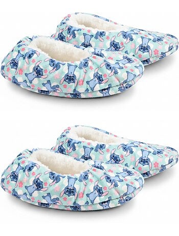 OZABI Set 2 Paar Pantoffels Meisje Disney Gevoerd Antislip