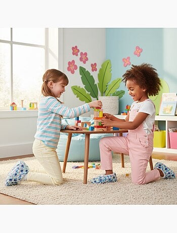 OZABI Set 2 Paar Pantoffels Meisje Disney Gevoerd Antislip