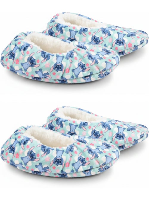 OZABI Set 2 Paar Pantoffels Meisje Disney Gevoerd Antislip - Kiabi