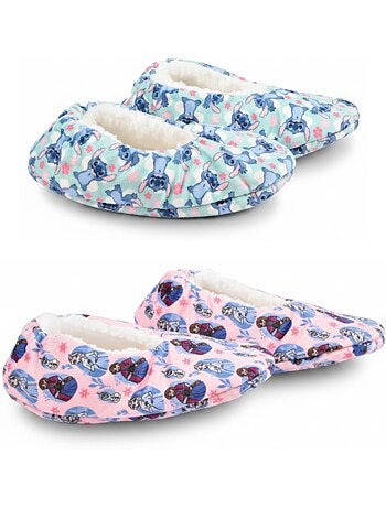 OZABI Set 2 Paar Pantoffels Meisje Disney Gevoerd Antislip