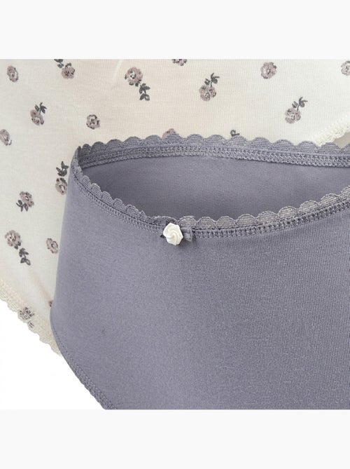 OZABI Set Slips Dames Katoen – Set van 6 - Kiabi OZABI Set Slips Dames Katoen – Set van 6 - Kiabi
