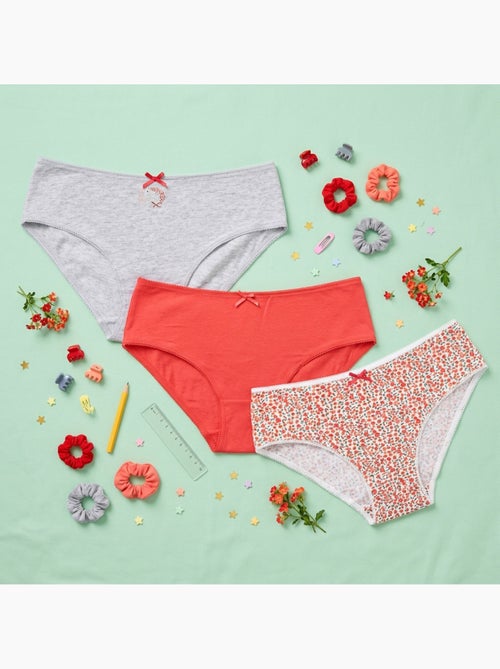 OZABI Set Slips Meisje Katoen - Set van 6 - Kiabi
