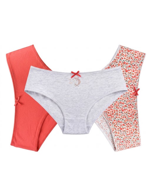 OZABI Set Slips Meisje Katoen - Set van 6 - Kiabi