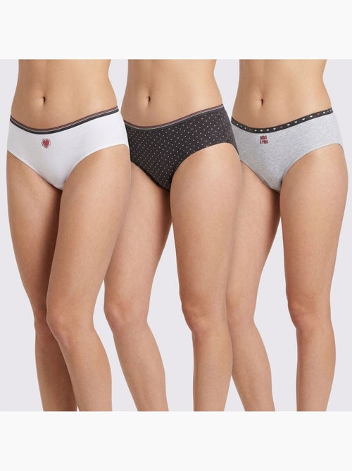 OZABI Set Slips Meisje Katoen - Set van 6 - Kiabi