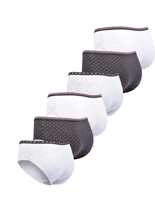 OZABI Set Slips Meisje Katoen - Set van 6 - Kiabi