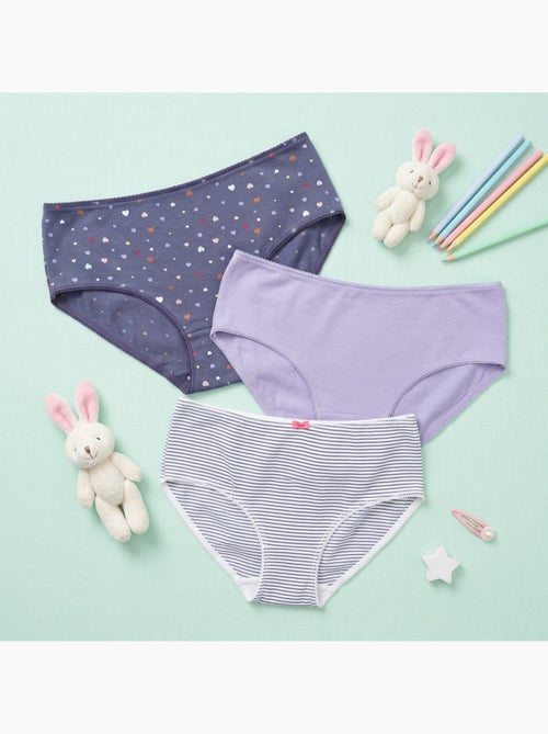 OZABI Set Slips Meisje Katoen - Set van 6 - Kiabi