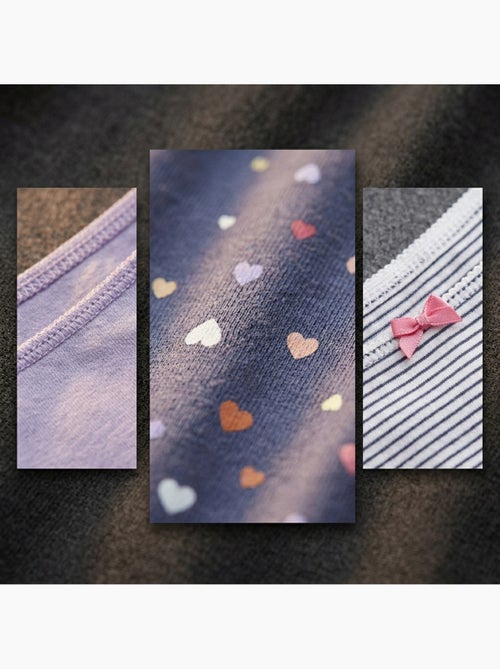 OZABI Set Slips Meisje Katoen - Set van 6 - Kiabi
