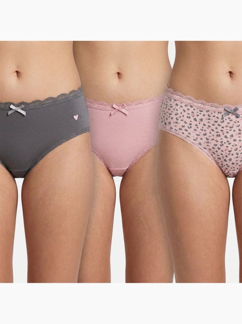 OZABI Set Slips Meisje Katoen - Set van 6 - Kiabi