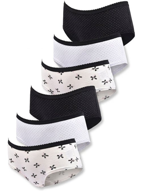 OZABI Set Slips Meisje Katoen - Set van 6 - Kiabi