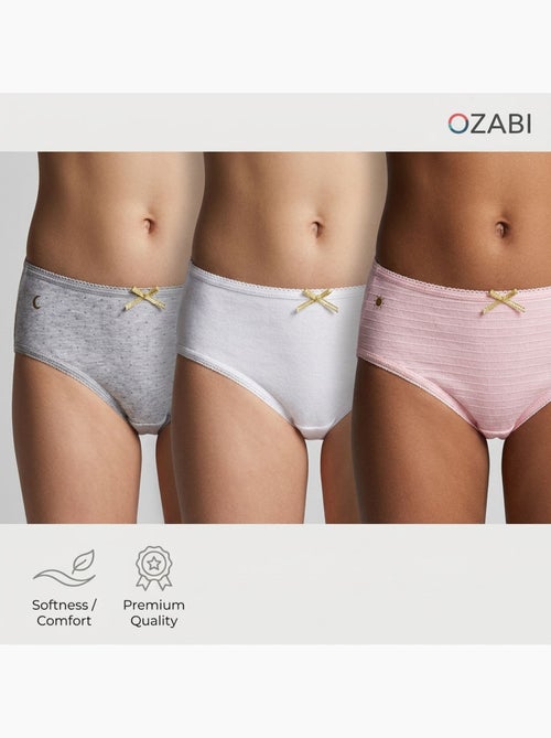 OZABI Set Slips Meisje Katoen - Set van 6 - Kiabi