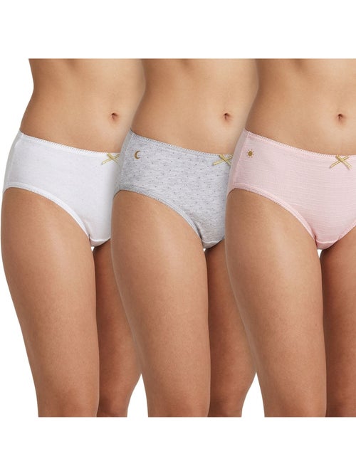 OZABI Set Slips Meisje Katoen - Set van 6 - Kiabi