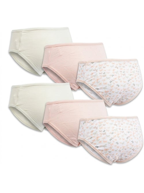 OZABI Set Slips Meisje Katoen - Set van 6 - Kiabi