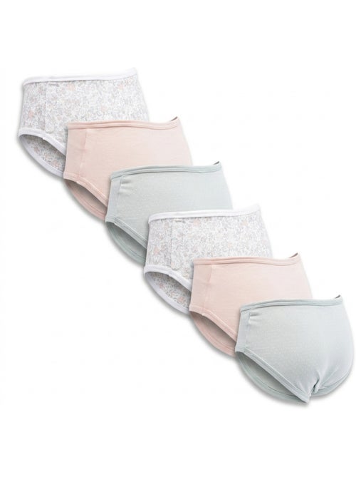OZABI Set Slips Meisje Katoen - Set van 6 - Kiabi