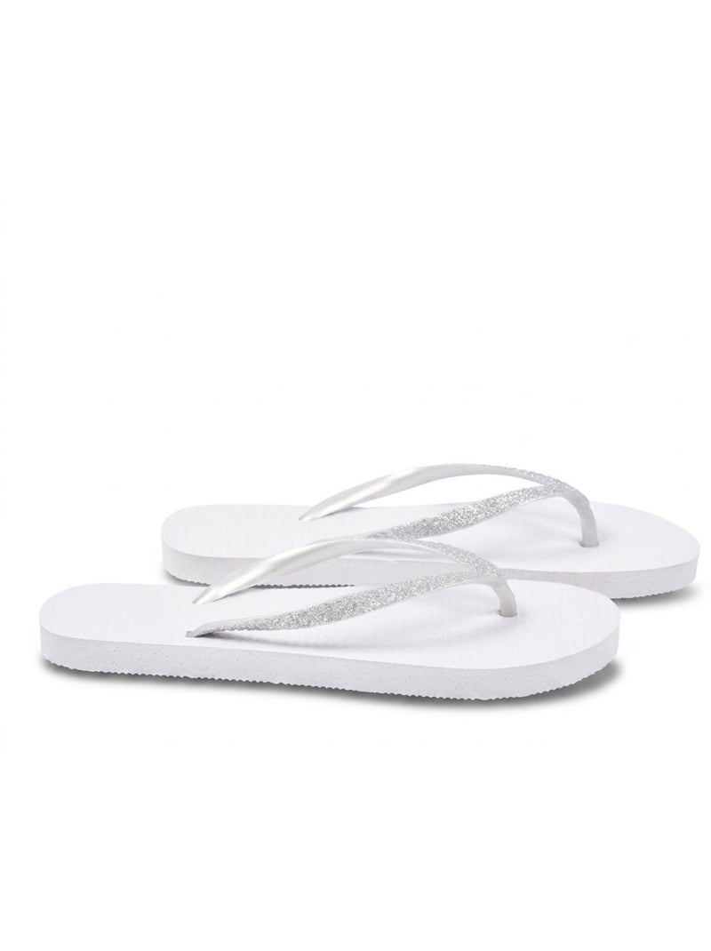 OZABI Slipper Glitter Tussenteen 7 Kleuren Wit - Kiabi