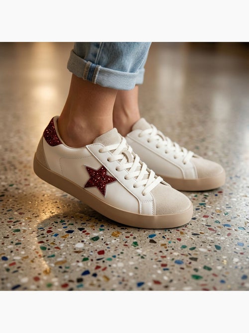 OZABI Sneakers Étoile Femme Glitter Plateforme MMXXIV - Kiabi