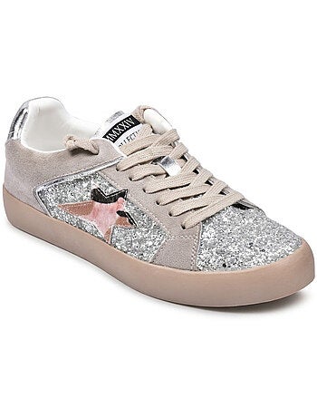 OZABI Sneakers Glitter Femme Étoile Plateforme MMXXIV