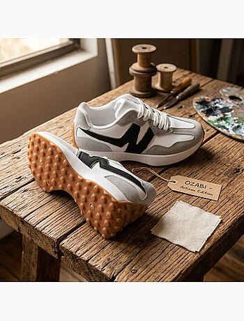 OZABI Sneakers Runner Dames Mesh Logo W 4 Kleuren