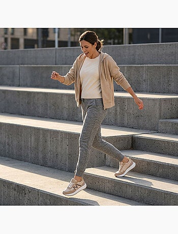 OZABI Sneakers Runner Dames Mesh Logo W 4 Kleuren