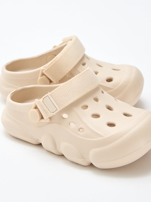 Paar dichte, effen strandmuiltjes - Kiabi