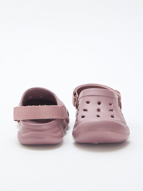 Paar dichte, effen strandmuiltjes - Kiabi