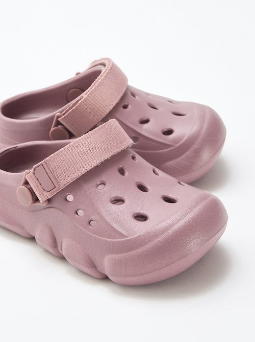 Paar dichte, effen strandmuiltjes - Kiabi