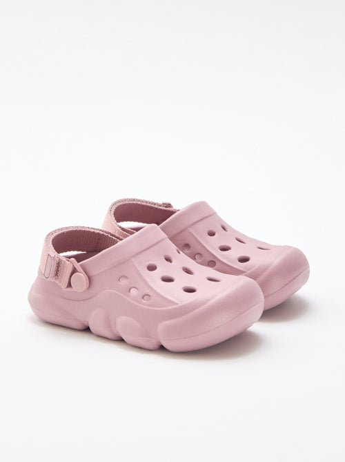 Paar dichte, effen strandmuiltjes - Kiabi