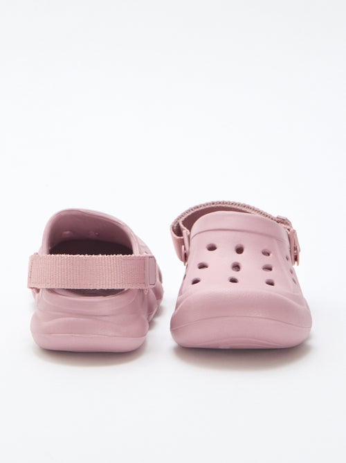 Paar dichte, effen strandmuiltjes - Kiabi