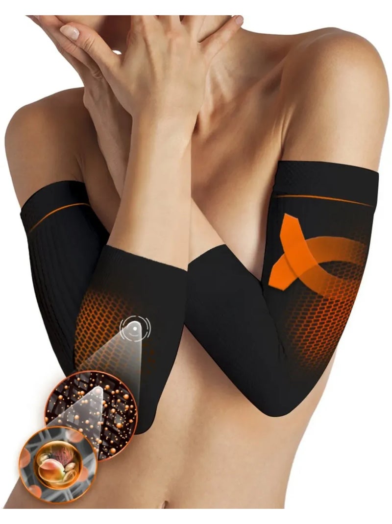 Paar micromassagerende armmanchetten Zwart - Kiabi
