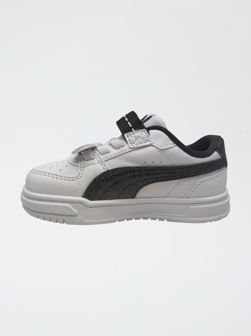 Paar 'Puma' sneakers met 'auto'-patch Wit - Kiabi